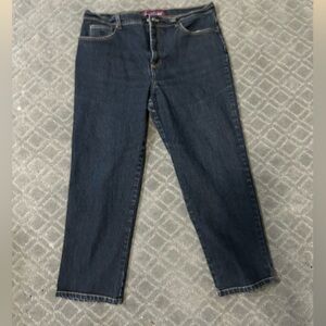 Gloria Vanderbilt Dark dark wash Jeans sz 14 P